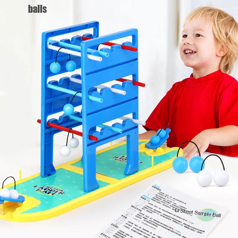 Sports Ladder Ball Set Multiplayer Party Table Games Puzzle Hands on Training Interactive Board Games Toys for Kids Adult