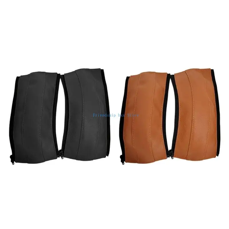 

F1CB Baby Strollers Grip Zipper Closure Easy Cleaning Practical PU Sleeve