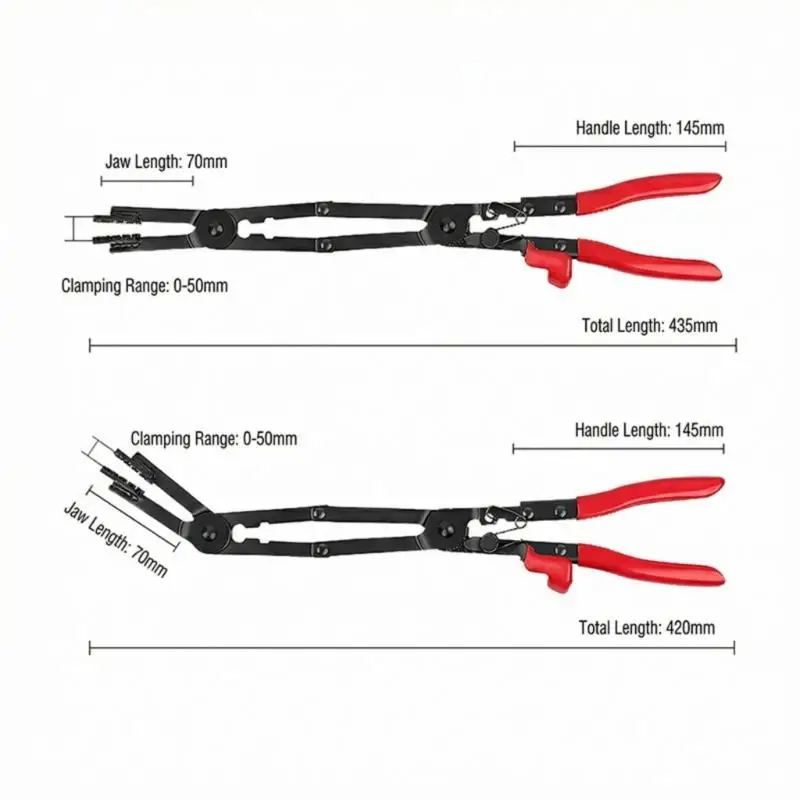 

Зажим для выхлопной трубы автомобиля C, плоскогубцы, инструмент, плоскогубцы, плоскогубцы для сноса, специальный инструмент для