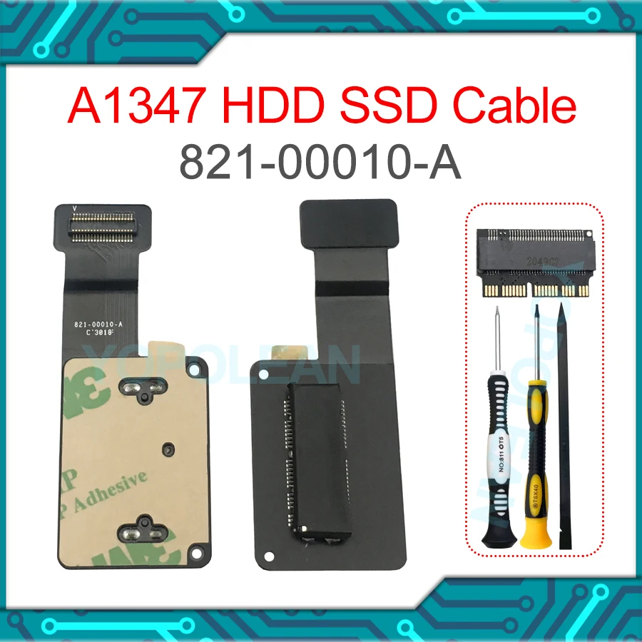 New 821-00010-A Hard Drive A1347 SSD Flex Cable With M.2 Adapter