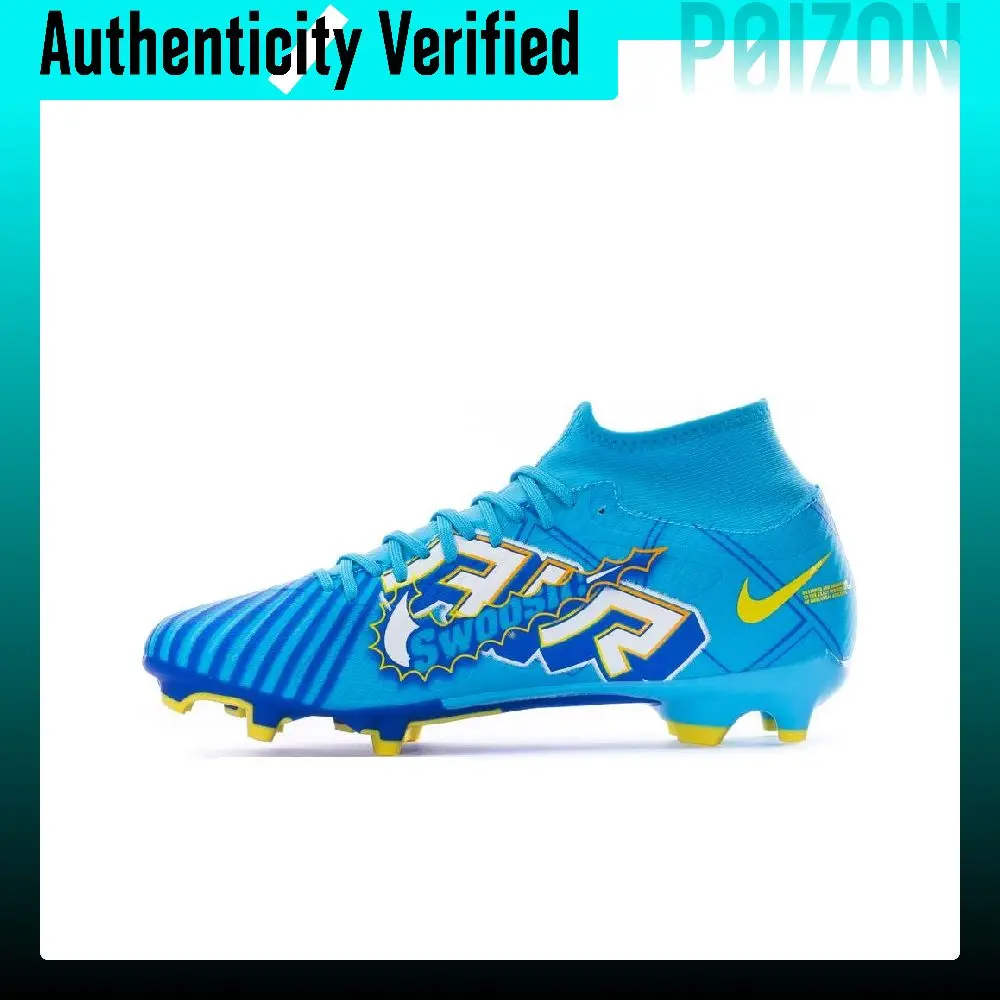 Nike Mercurial Superfly 9 FG Firm Ground Natural Grass Slip Resistant Abrasion Resistant DO9345-400