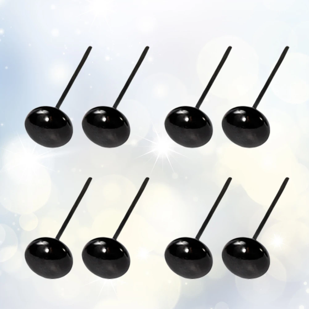 

Cute Eyes Toy Black for Crafts Eyeballs Crafting Stuffed Animals Crochet Diy Fake