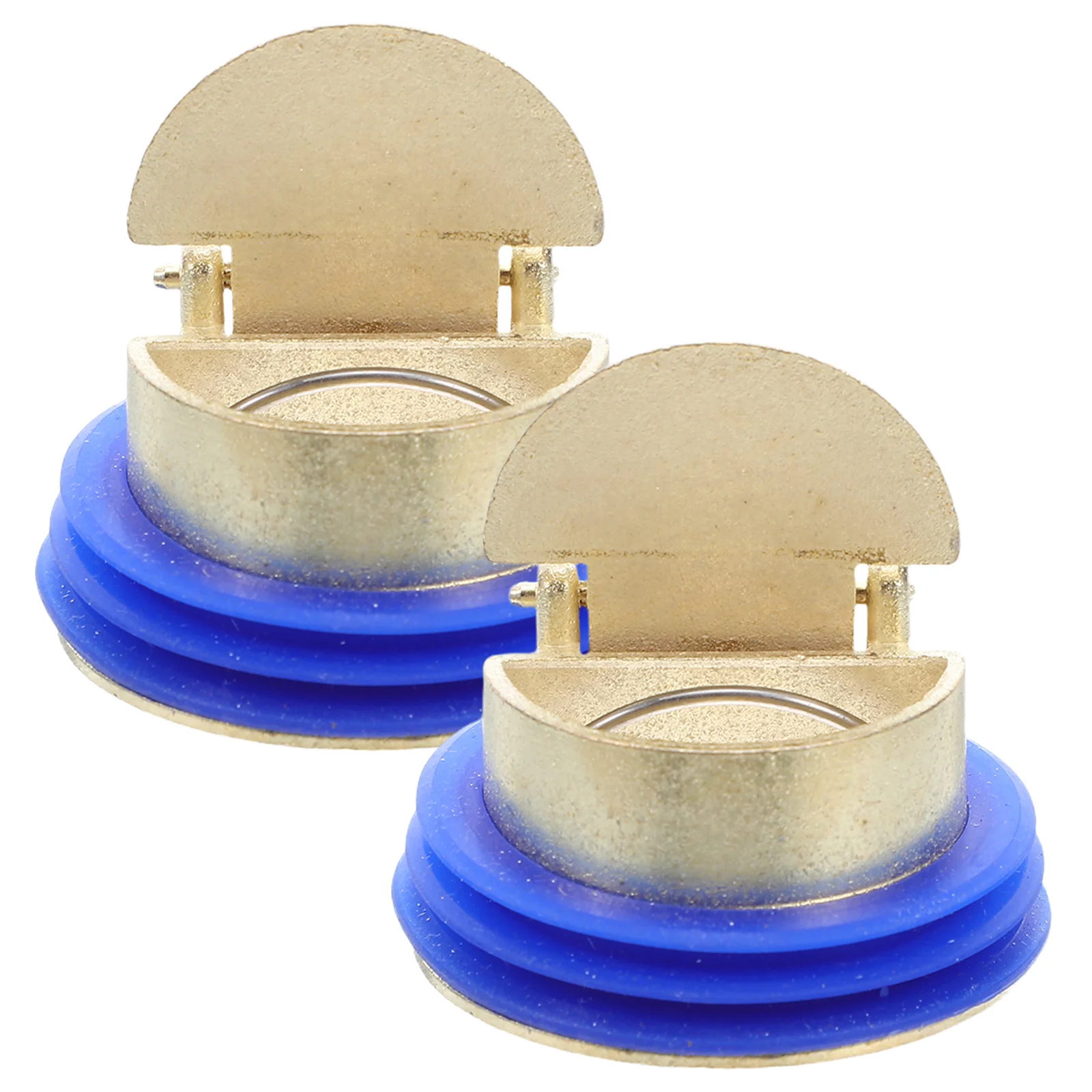 

2pcs Anti-Backflow Cover Floor Drain Plug One Way Valve For Bathroom Shower Sink Odor Blocker Water Drain Stopper Universal Fit