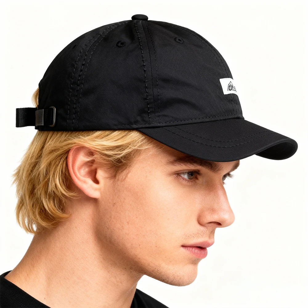 American Retro Short-brimmed Baseball Cap Thin Soft-top Quick-drying Hat for Men and Women Outdoor Sports Sun Visor Baseball Cap