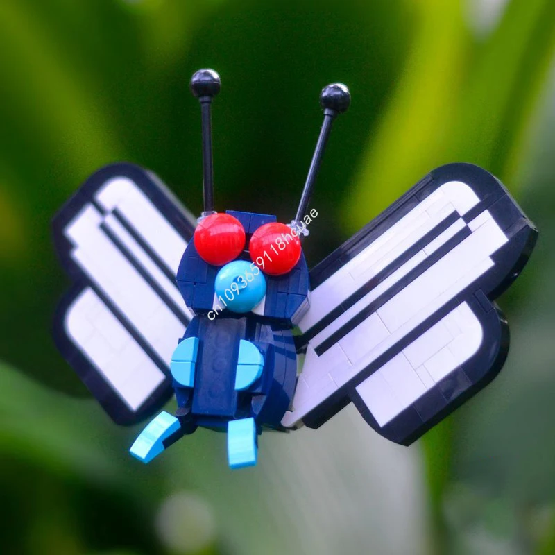 

173 шт. MOC Butterfly nan строительные блоки Рождественский подарок неограниченное количество творчества DIY идеально подходит для пользовательских строителей логических