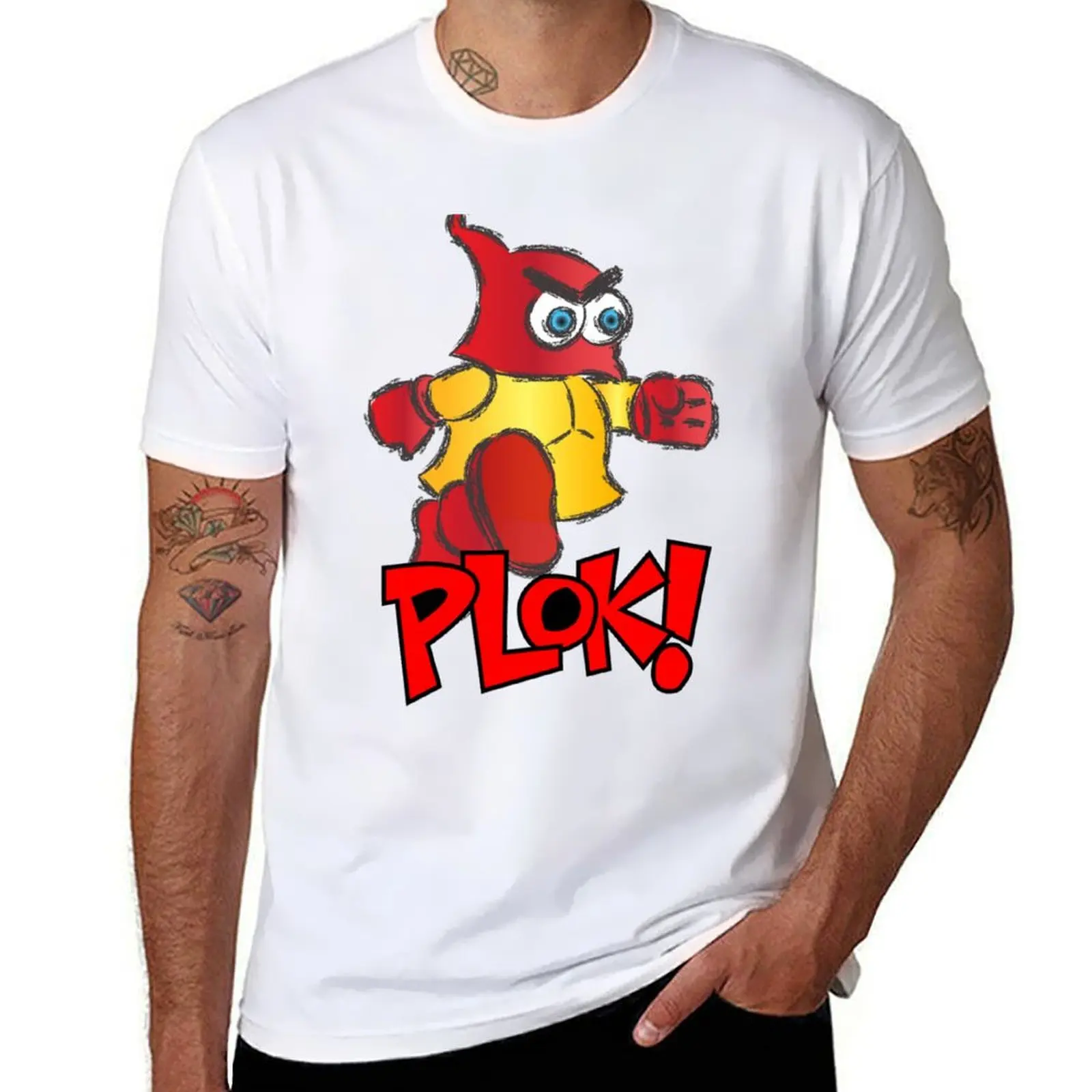 

Plok T-Shirt t shirt man luxury t shirts with prints