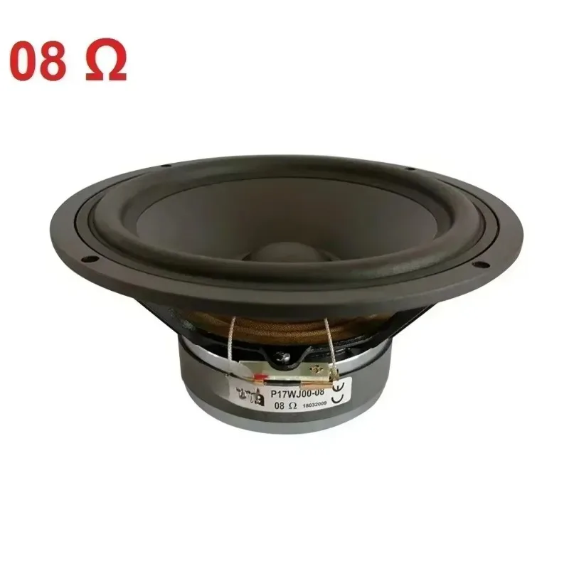Factory Direct 2026 1 Pieces  P17WJ00-04/08 6.5'' HiFi Midwoofer Speaker Driver PP Cone Casting Aluminum Basket 4/8ohm 80W OD=17