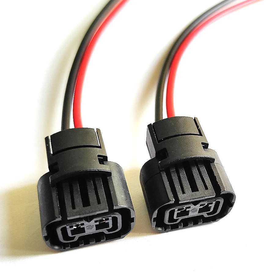 1 Pair H16 Female Plug Connector Wiring Harness 5202 PS24W PSX24W Socket Adapters Base Car Light Accessories
