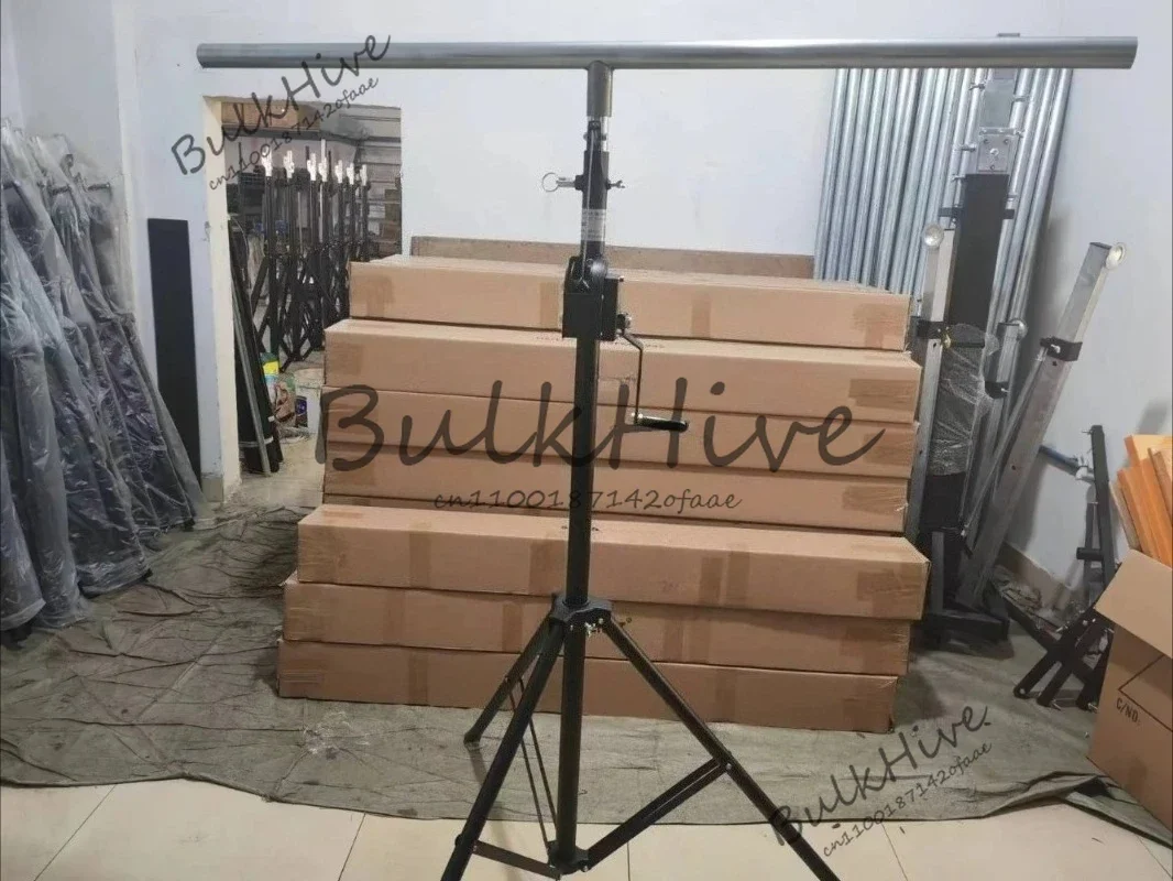 Hand-Cranked Lamp Holder LED PAR Light Bracket 3 M Shelf Mobile Lifting Tripod Stage Wedding Performance Equipment