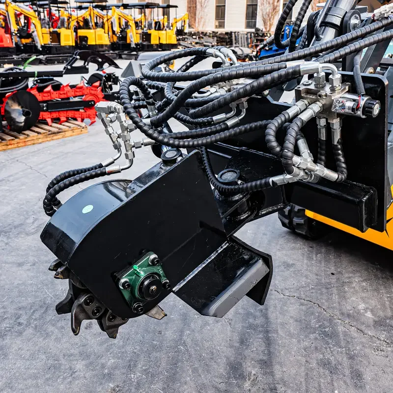 미니 스키드 스티어용 스텀프 그라인더 어태치먼트 - Stump Grinder Attachment 리뷰 및 가격