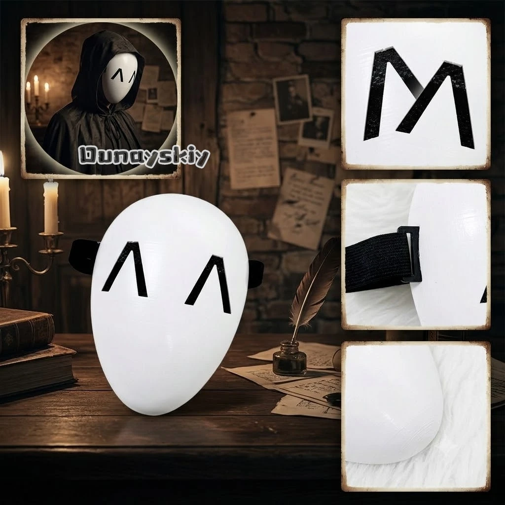 Punctuation Symbols Emotional Masks Adult Full Face Scripts Murder Props Dance Stage Cosplay Props Halloween