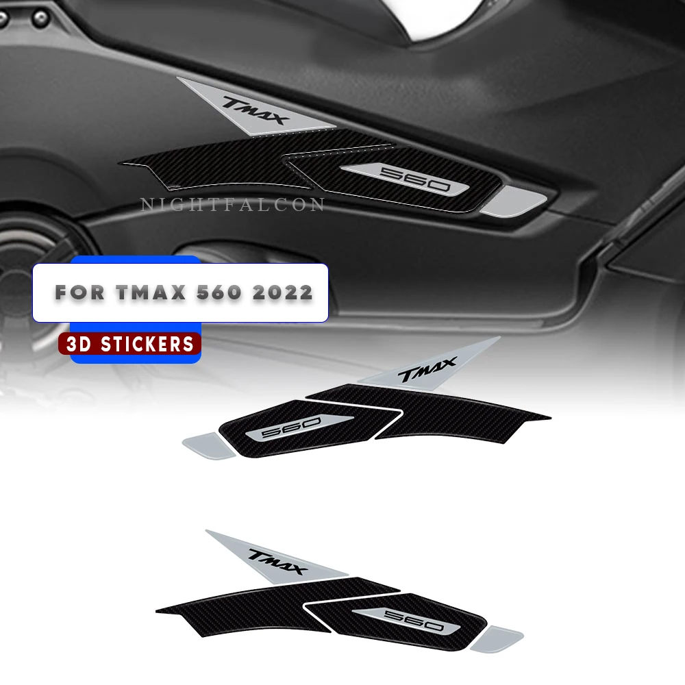 

For yamaha tmax 560 2022 boomerang Sticker 3D Tank pad Stickers Oil Gas Protector Cover Decoration