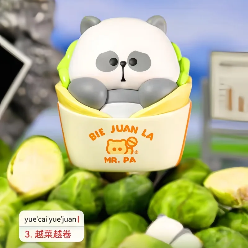 Mr Pa Does Not Think About Pua My Series Blind Boxes Cute Panda Dolls Figurines Surprise Boxes Birthday Christmas Gifts