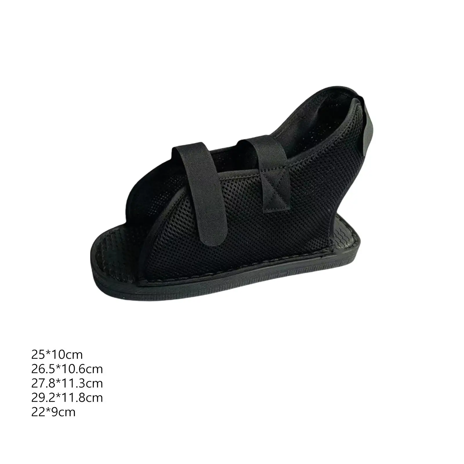 Post OP Shoe Foot Cast Orthopedic Fracture Support Protection Post Boot Shoe Foot Fracture Support Open Toe Plaster Cast Shoe
