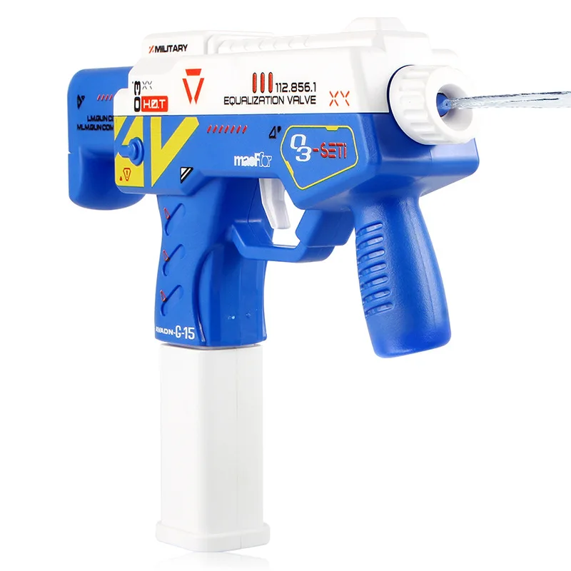 Kinder Elektrische MP9 Burst Wasser Pistole Spielzeug Sommer Große Kapazität Strand Schwimmen Pool Im Freien Wasser Spielzeug Für Jungen Mädchen Kinder Geschenk