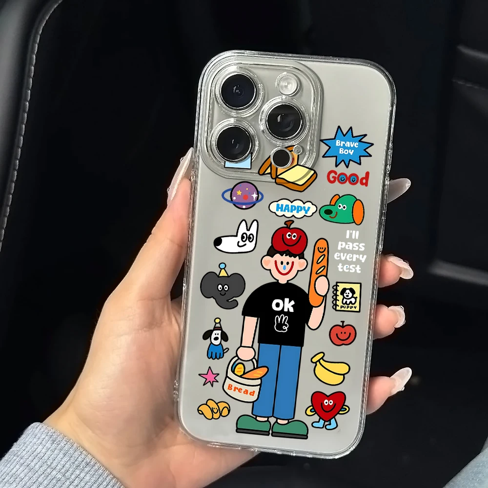 Moda playboy impressão silicone caso de telefone para iphone 17 16 15 14 13 12 11 pro xs max ar mini 7 8 6 6s plus se 2020 2022 capa