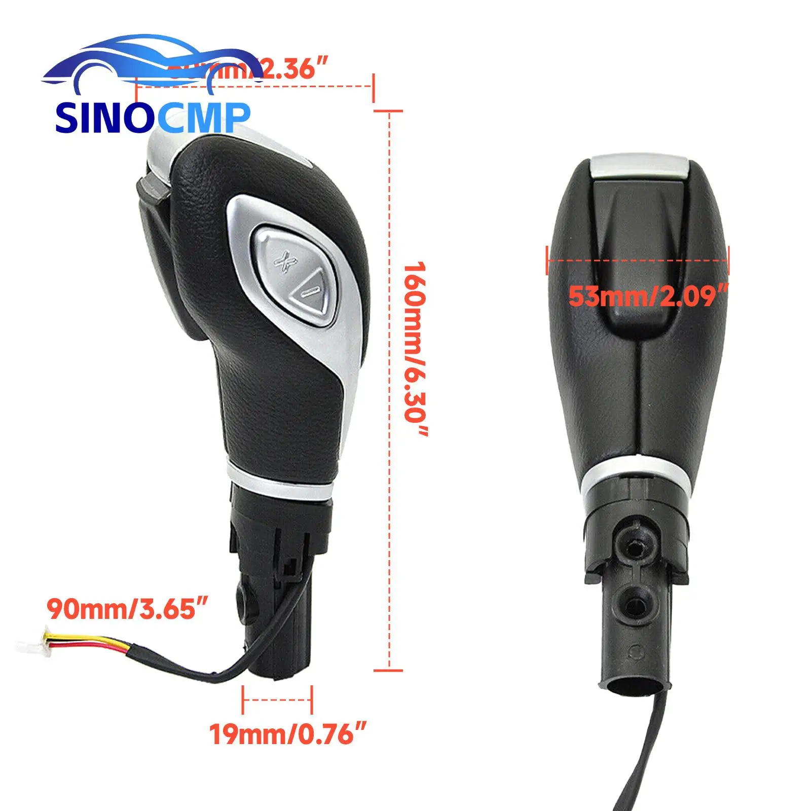 

Gear Shift Knob Shifter Lever For Ford 2013-2015 Escape Fusion Mondeo Fiesta