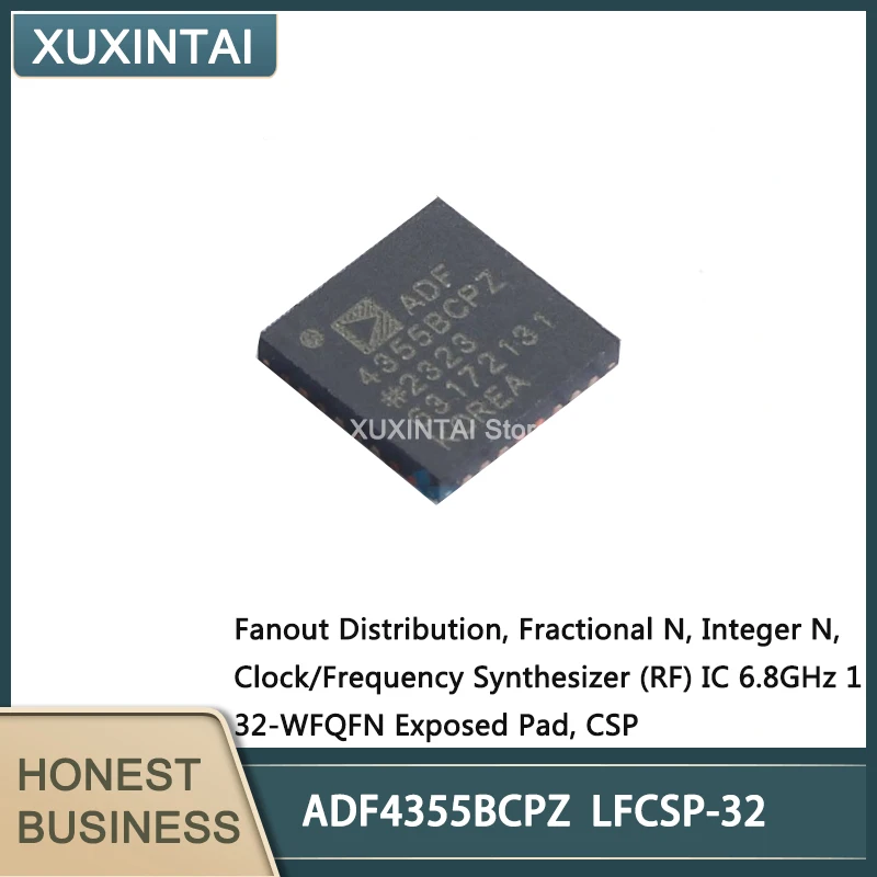 

1~5Pcs New Original ADF4355BCPZ ADF4355 Fractional N, Integer N, Clock/Frequency Synthesizer (RF) IC 6.8GHz 1 32-WFQF