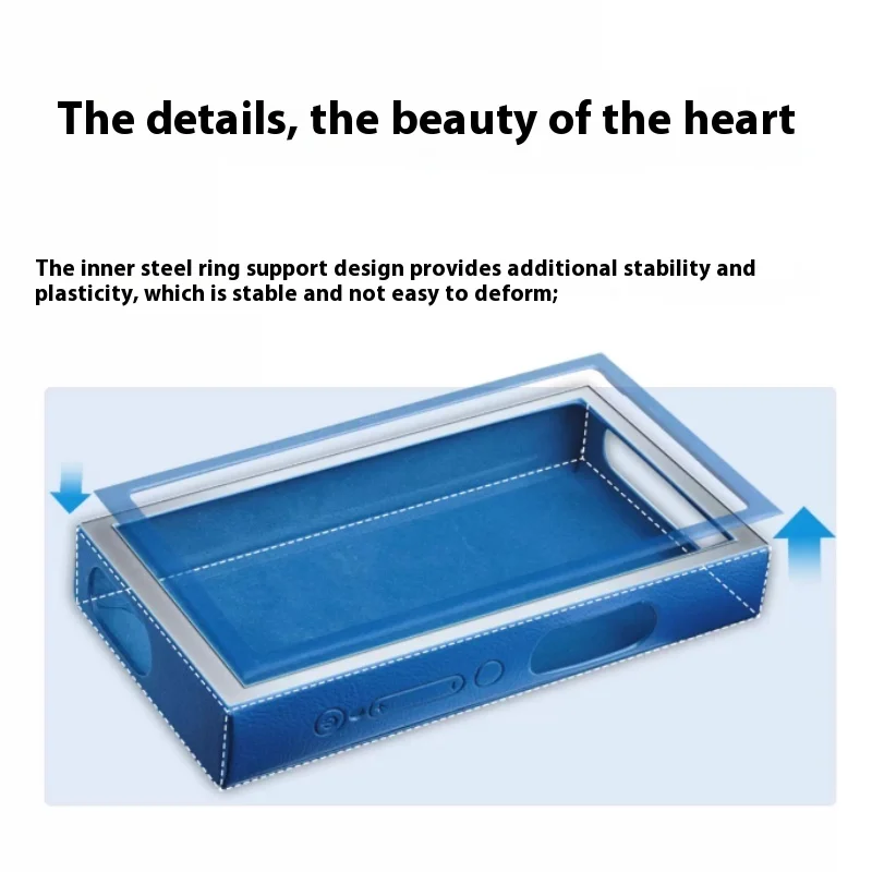 FiiO SK-M21 Player MP3 Protective Case Anti Slip PU Leather Case Easy to Disassemble Embedded Tongue Custom FiiO M21 Player Case