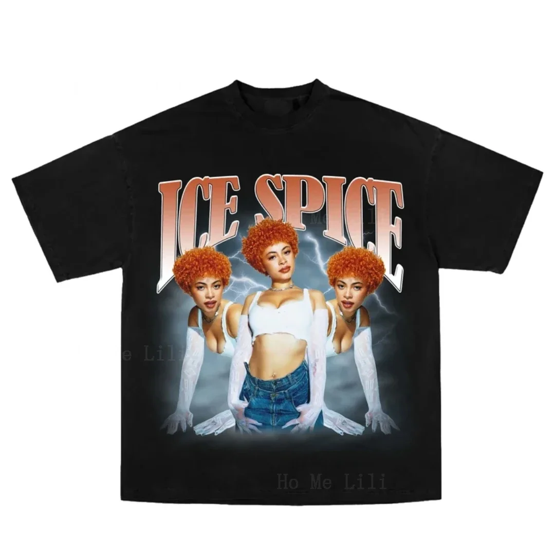 Футболки для мужчин, высококачественная футболка Ice Spice на заказ, дизайн Png, мгновенная загрузка, топ