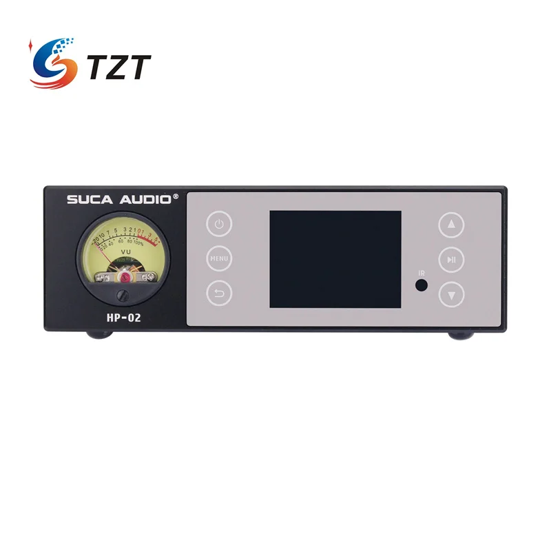 TZT SUCA Audio HP-02 HiFi Lossless Play Digital Turntable Audio Decoder 9038 Bluetooth 5.0 Hard Decoding DSD512