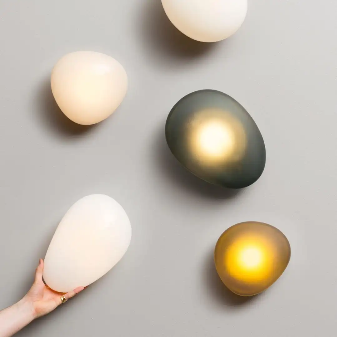 

Nordic Creative Designer Wall Lamp, Pebble Wall Lamp, Study and Living Room Wall Decoration, Shape Lamp, Bedroom Bedside Lamp