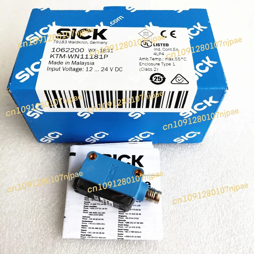 

1pc KTM-WN11181P 1062200 Sick New Original Color Code Sensor