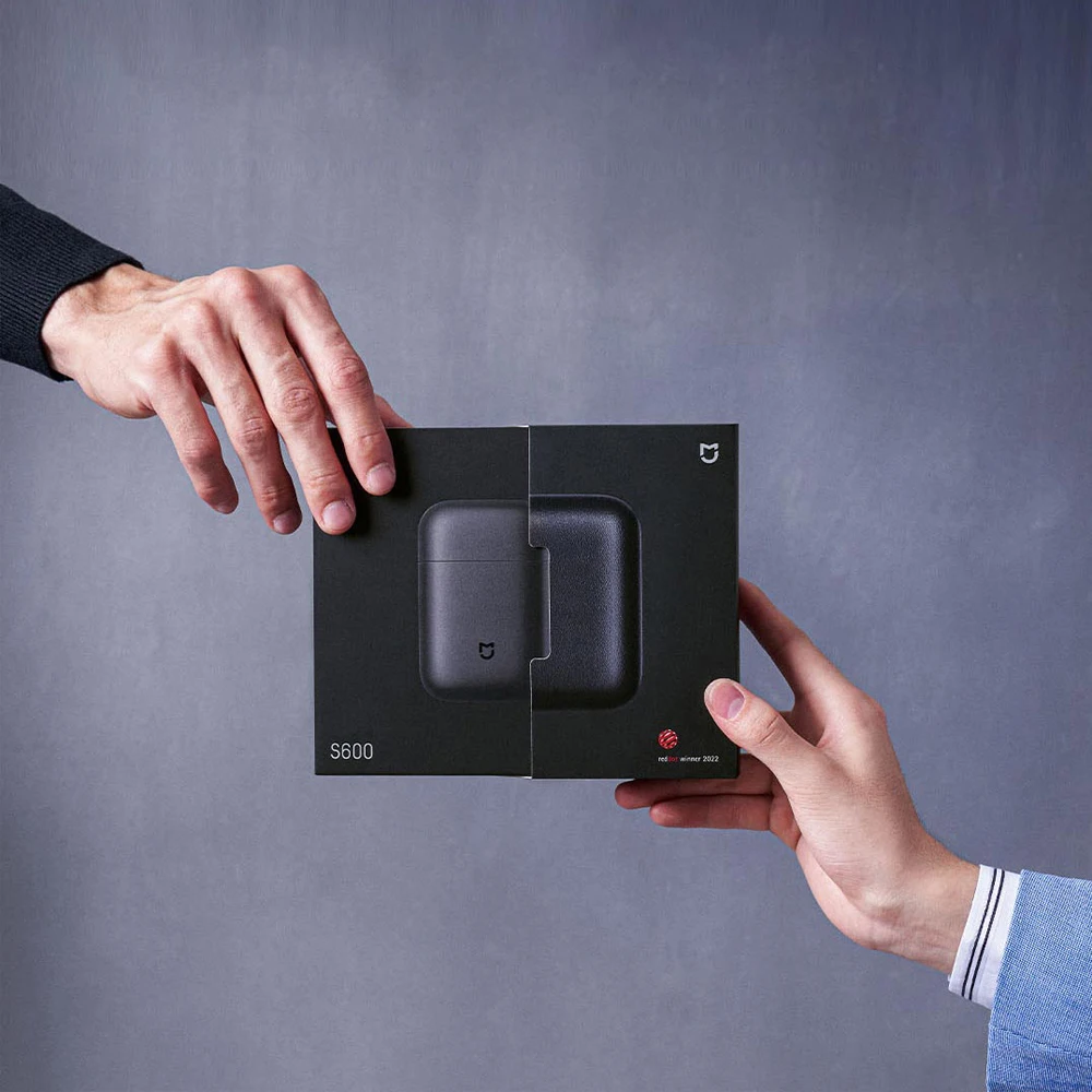 MIJIA S600 Electric Shaver - 3200 RPM, 2 Floating Blades, Durable Ceramic Blades