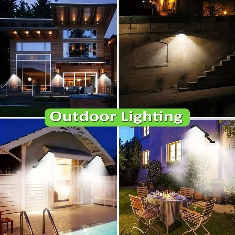 20000LM Solar Lights Outdoor Motion Sensor Light 3 Working Modes Outdoor Garden Courtyard Waterproof Solar Lamp Street Wall Lamp