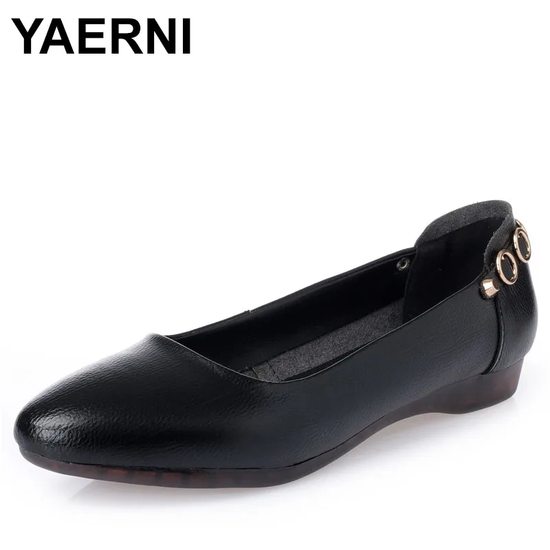 

Женские туфли на плоской подошве из натуральной кожи 2025 года, однотонные повседневные туфли без шнуровки, весенне-летние женские удобные мокасины без шнуровки