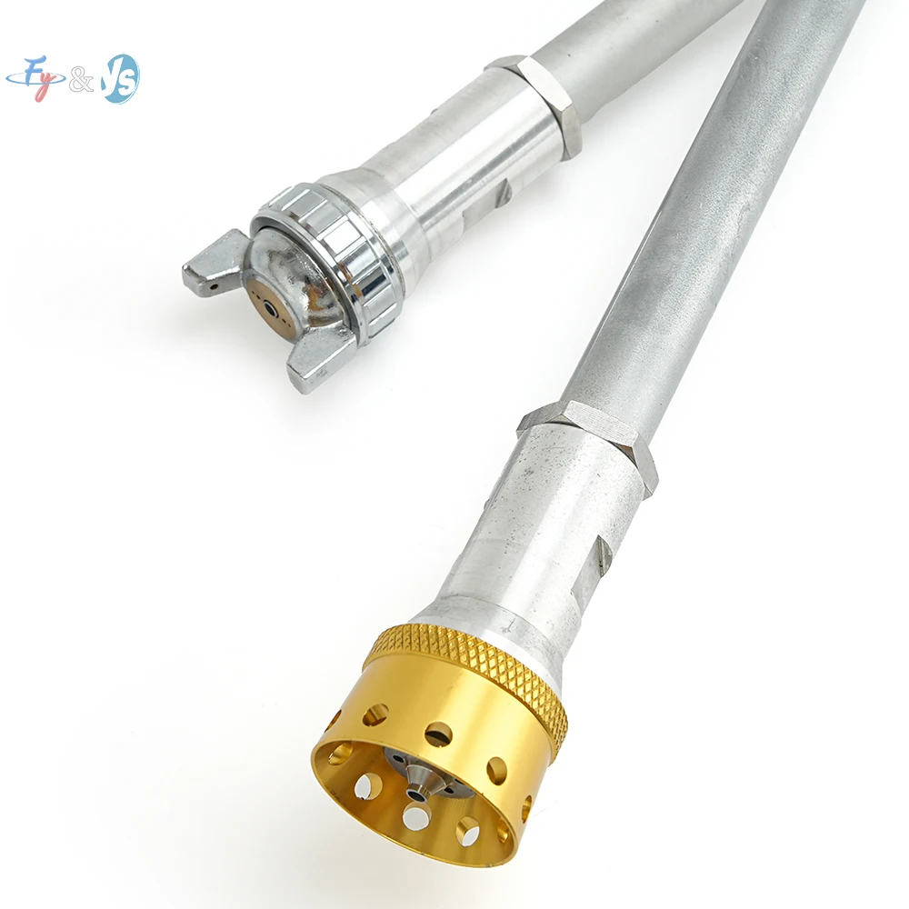 Long Rod Pressure Paint Spray Gun 2.5/3.0mm Large Orifice Pneumatic Spray Gun High Atomization Air Tool Wall Furniture Painting