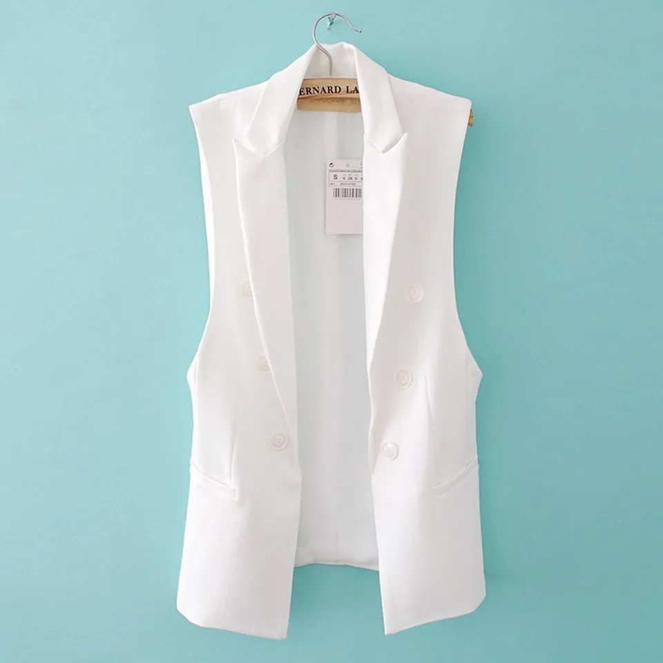 Dài Áo Khoác Vest Nữ Không Tay Áo Feminino Mền Chần Gòn Áo Thương Hiệu Nổi Tiếng Veste Femme Thời Trang Nút Áo Khoác Ngoài 2022