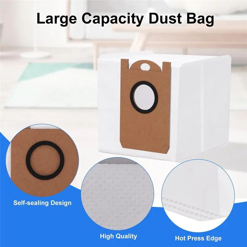 BAAJ-For Medion X20 SW+ /MD 11415 11450 Robot Vacuum Cleaner Main Side Brush Hepa Filter Mop Cloth Dust Bag Replacement Parts