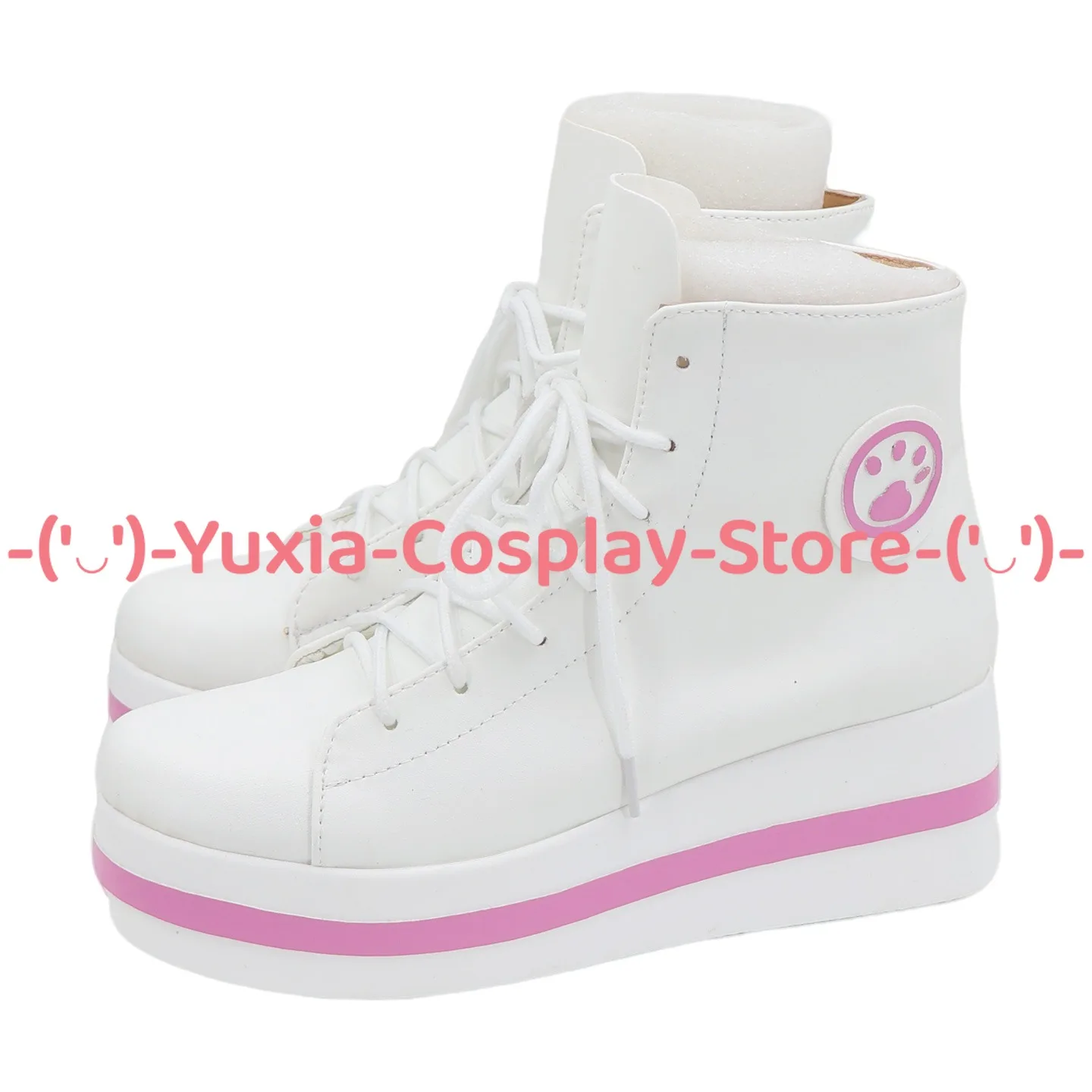 Yuxiacosplay! Projekt Sekai Akiyama Mizuki Cosplay Schuhe Anime Charakter Prop PU Leder Stiefel Halloween Karneval Party Kostüm