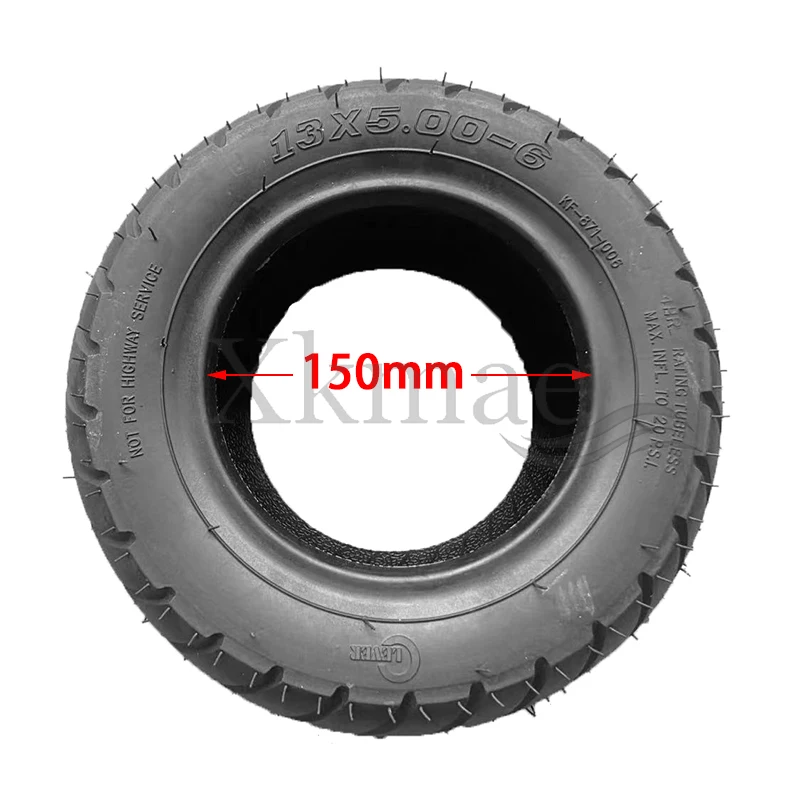 13x5.00-6 Tubeless Tire Vacuum Tyre for Folding Bike Scooters mini go kart ATV Quad Dirt Bike Accessories