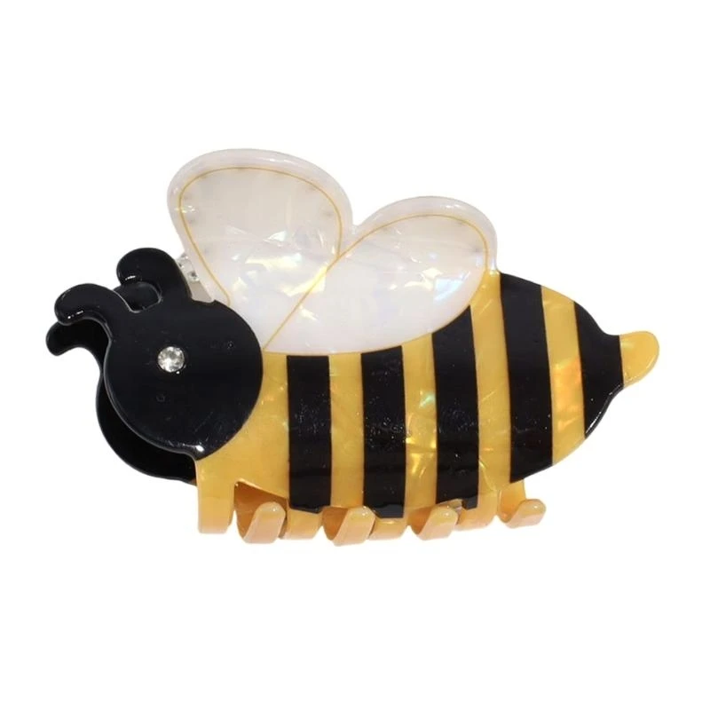 

Durability Bees Hair Claw Outdoor Activity Hair Clip Casual Gathering Claw Clip for Fashion Women Y166