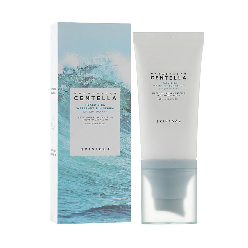 

Сыворотка-солнцезащитное средство Skin 1004 - Madagascar Centella Hyalu-Cica Water-Fit SPF 50+ (50 мл)