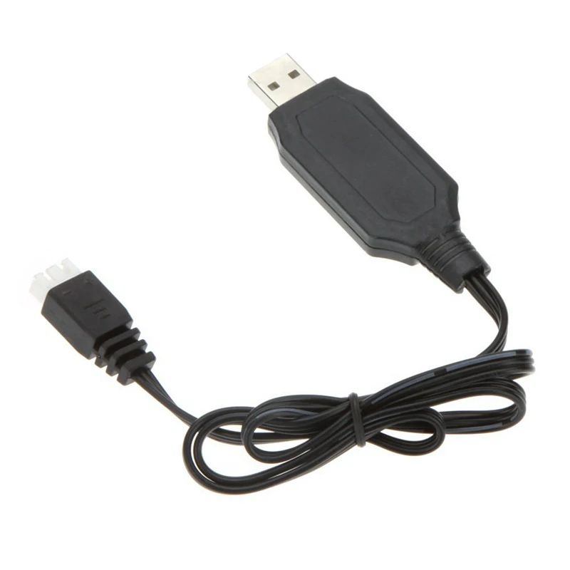 2X High Quality 7.4V Lipo Battery USB Charger Cable For Wltoys V912 V913 V915 V262 / MJX F45 F39 T40C T23 RC Toys