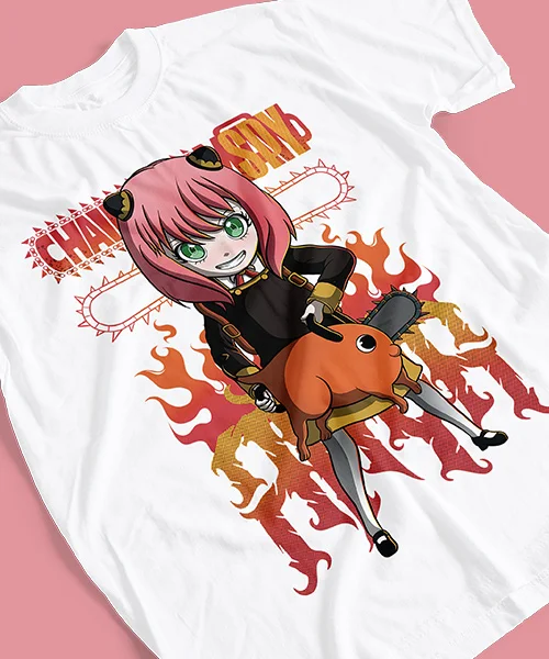 T-shirt for Anime Anya x Family & Chainsaw Man