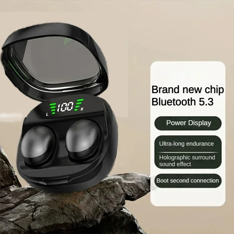 Mini Bluetooth 5.3 Earphones – Invisible Wireless Earbuds with HD Stereo Sound Sd05946cacb6042d3a8c9356bdf06fb18D