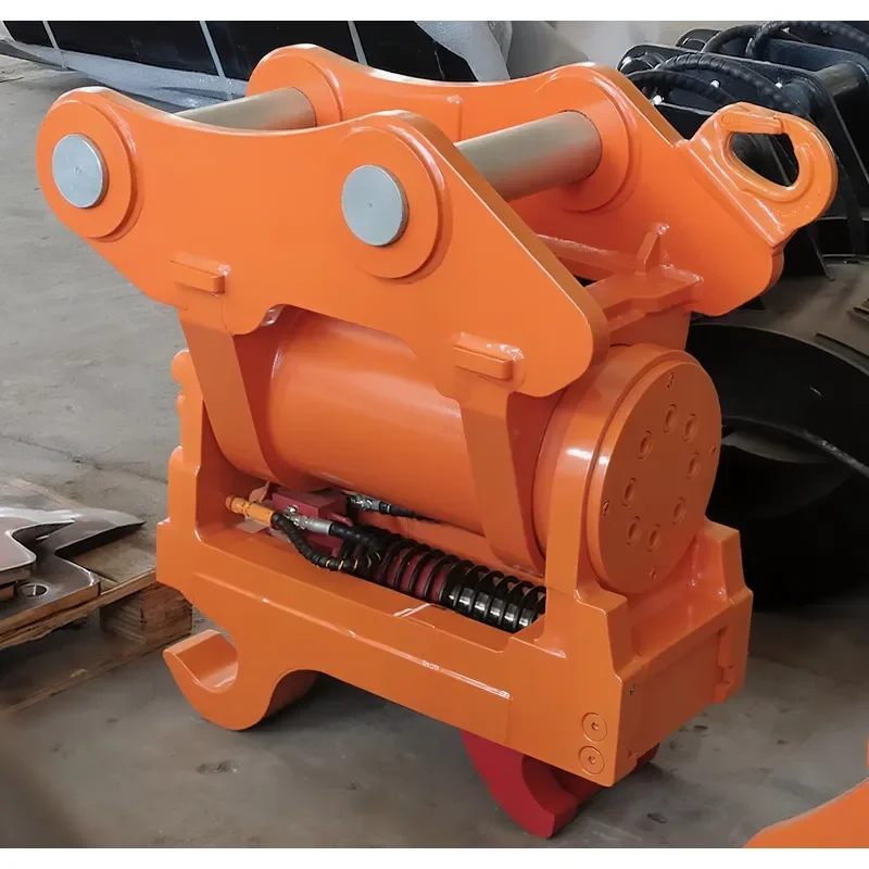 Excavator Attachment Power Tilt Quick Coupler Hydraulic Tilting Quick Coupler Hitch Double Connector Exchange for Sale