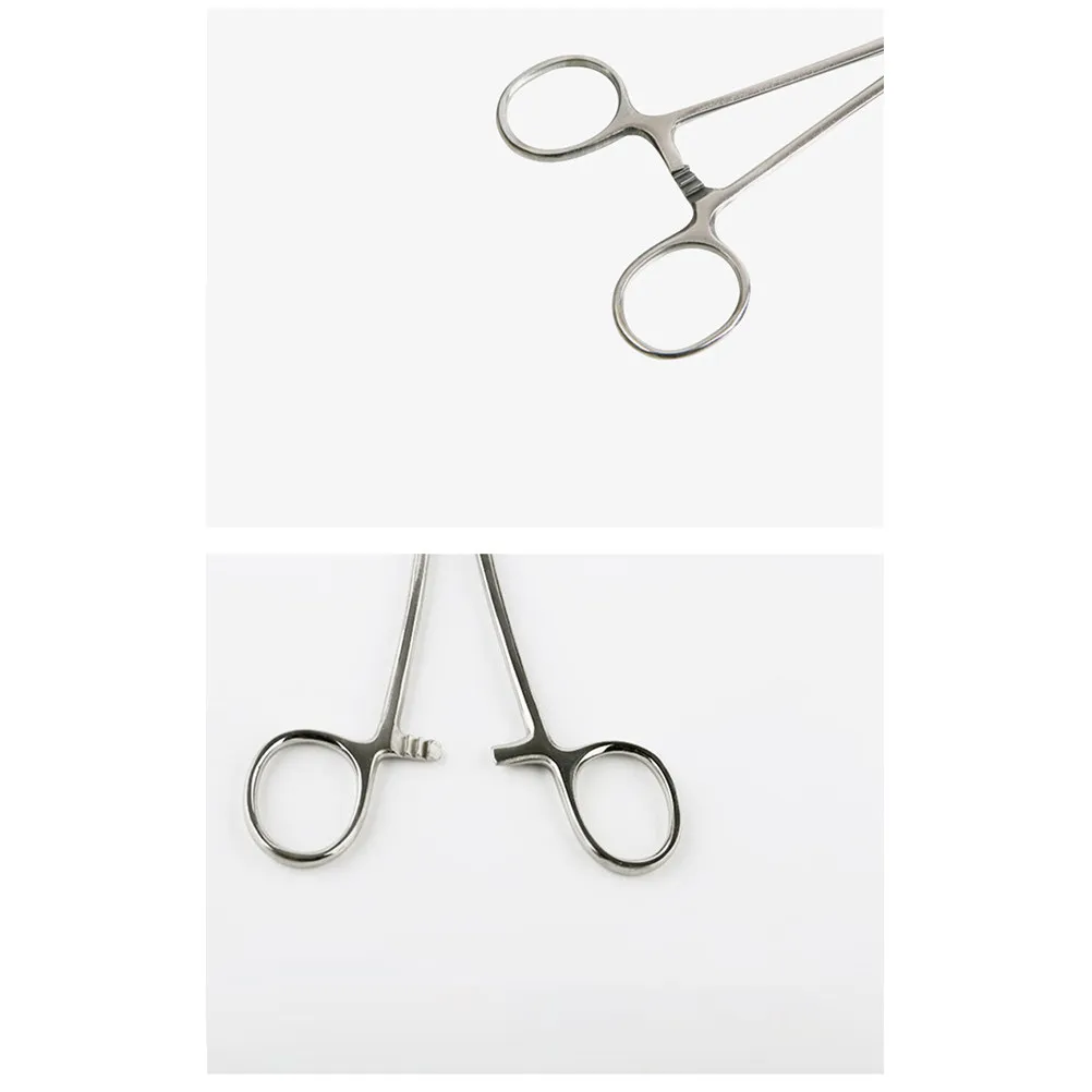 

Хемостатические щипцы из нержавеющей стали 18 см, прямые, с противоскользящим покрытием, для профессионального использования в вакуумной терапии и рыболовстве