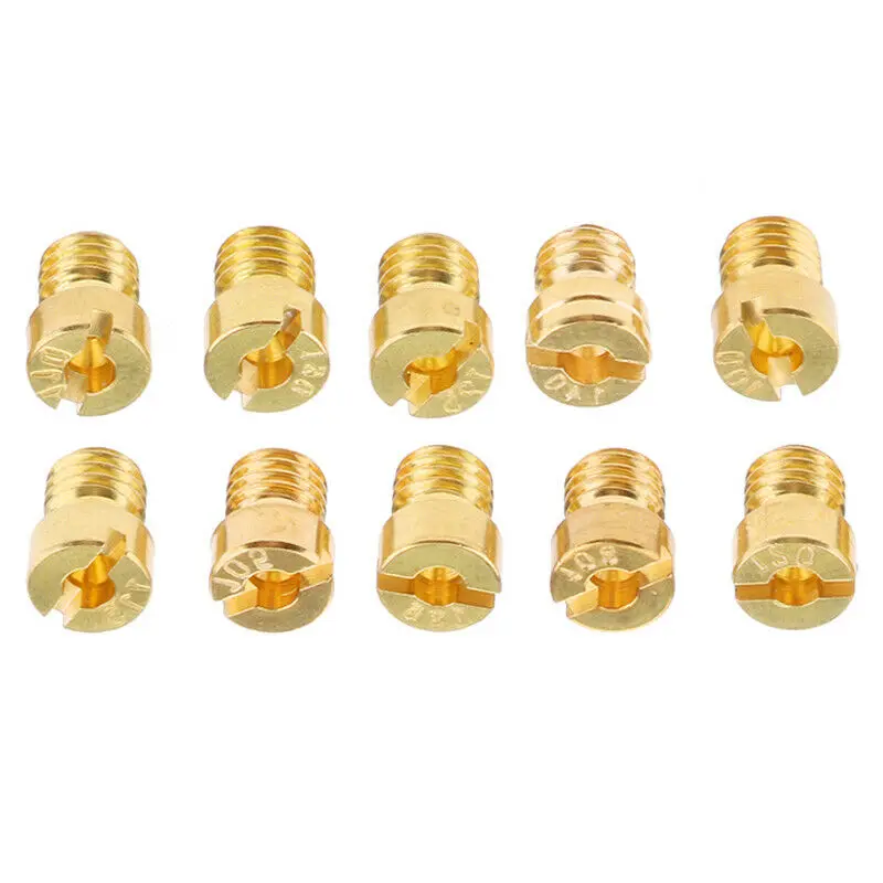 20Pcs Carburetor Main Jet Kit Set + Slow/Pilot Jet For PWK for oko for cvk Style Main Jet Kit For 150cc And 125cc for gy6