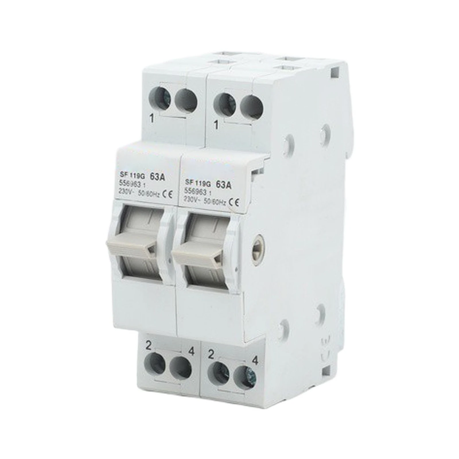 for 1p-4P Compatible Rail-mounted Breaker For Backup Power Systems for 1p 2P 3P 4P Options Easy Installation Compact Design