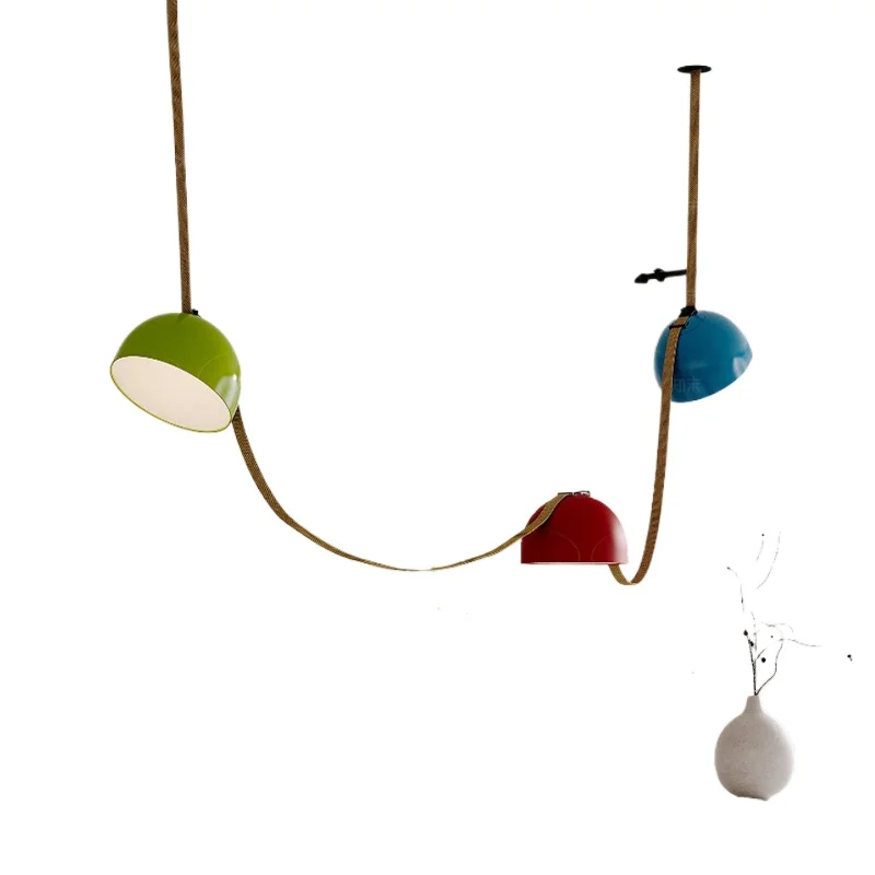 

Nordic bar lamps wabi wind duplex building designer clothing store creative word restaurant chandelier