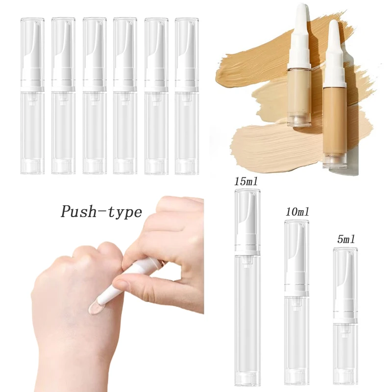 

Набор из 30 мини-флаконов с вакуумным насосом, 5-15 мл, прозрачные, для жидкой тональной основы, дорожные, многоразовые контейнеры, дозаторы для туалетных принадлежностей