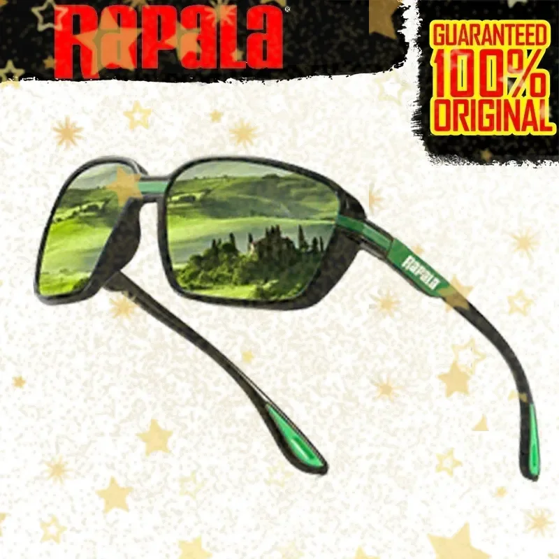 original Rapala Polarized Fishing Sunglasses Men's Driving Shades Male Sun Glasses Hiking Classic UV400 Eyewear