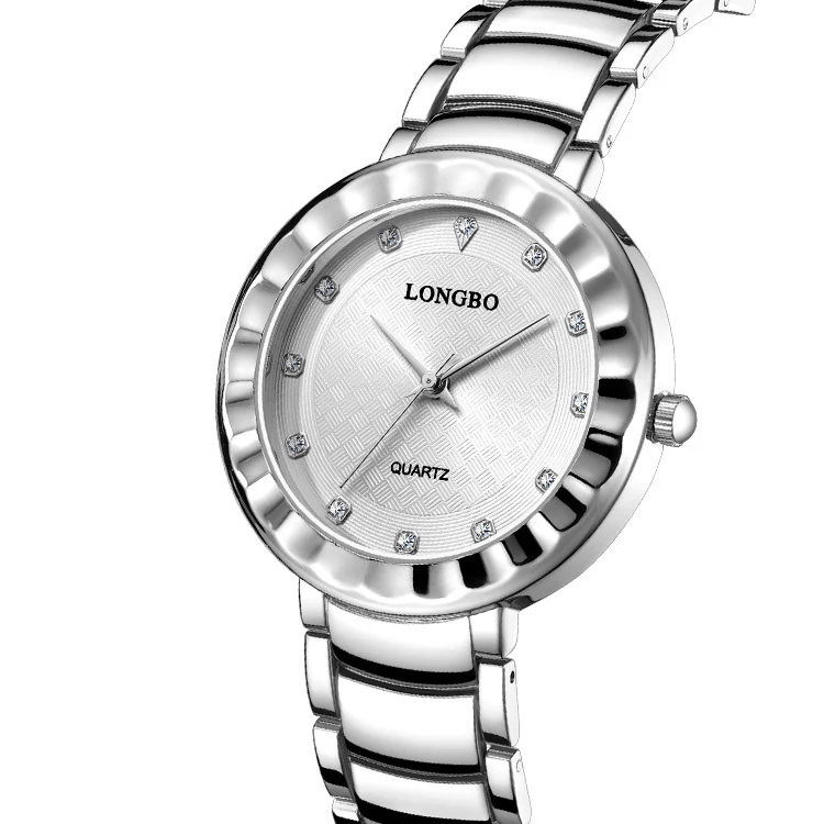 Reloj de pareja de lujo para hombres y mujeres, Reloj de pulsera de cuarzo, Reloj Simple con diamantes, Orologio masculino para hombre y mujer, Reloj plateado dorado y negro para niñas