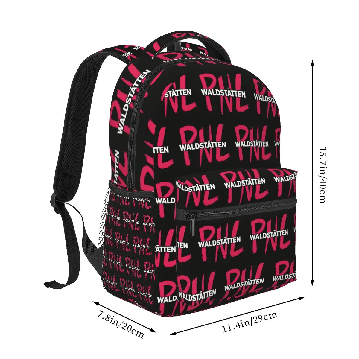 Rapper PNL Que La Famille Le Monde Chico Album Backpack Student Boys Girls BookBag Kids School Bag Shoulder Bags for Men Women