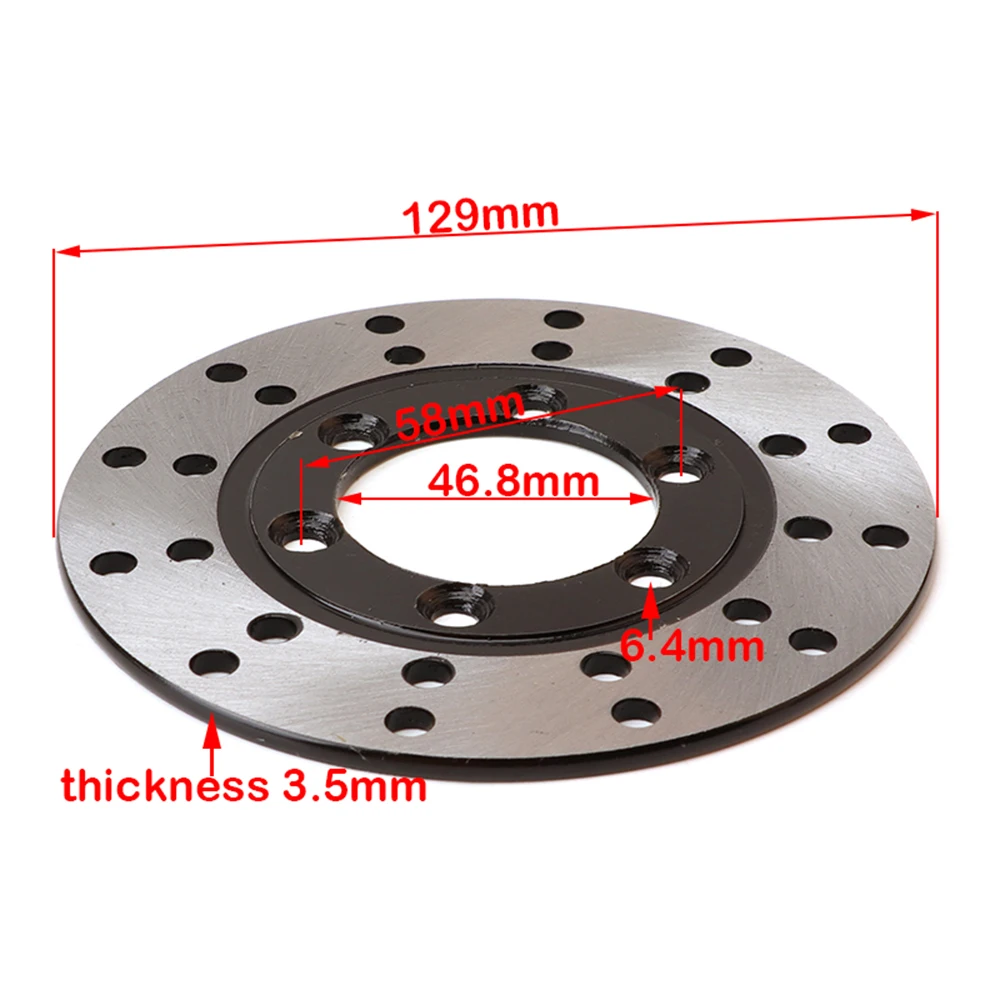 Steering Strut Knuckle Spindles with 110mm M10*4 STUD Wheel Hubs 130mm Brake disc Fit For Golf Buggy Go Kart Karting Quad Bike